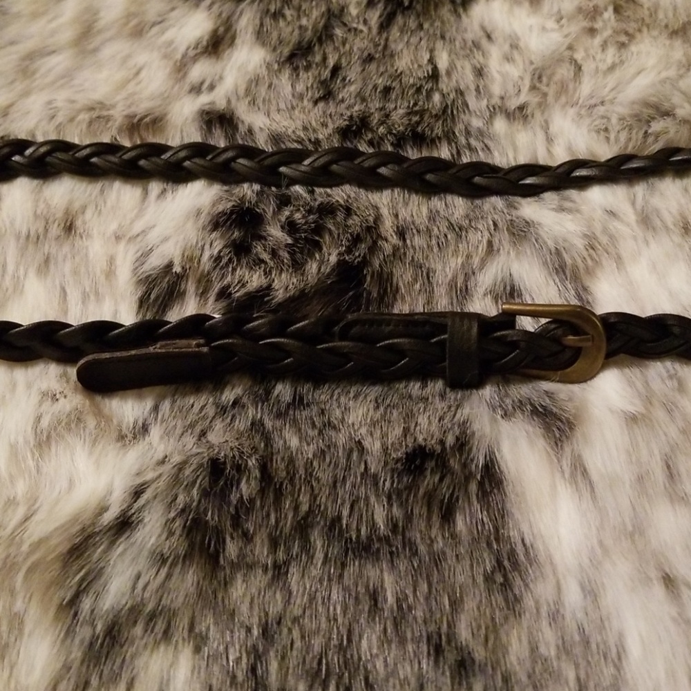 Thin Black Belt